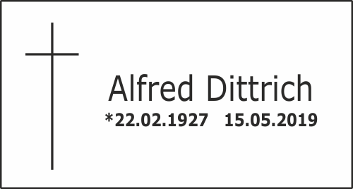 Alfred Dittrich